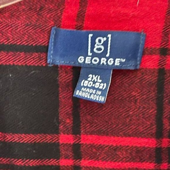 COPY - Men's George Flannel Button Down Shirt - Picture 2 of 4